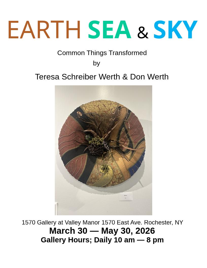 Poster: Earth, Sea, Sky by Teresa Schreiber Werth